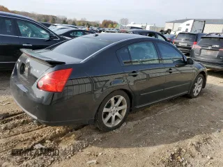 2007 Nissan Maxima 3.5 SE with VIN 1N4BA41E27C864148, listed as a Copart auction lot 77995914 with 161,930 mi miles and Clean Title. Bid and sale history available at carsss.com. Image 3.