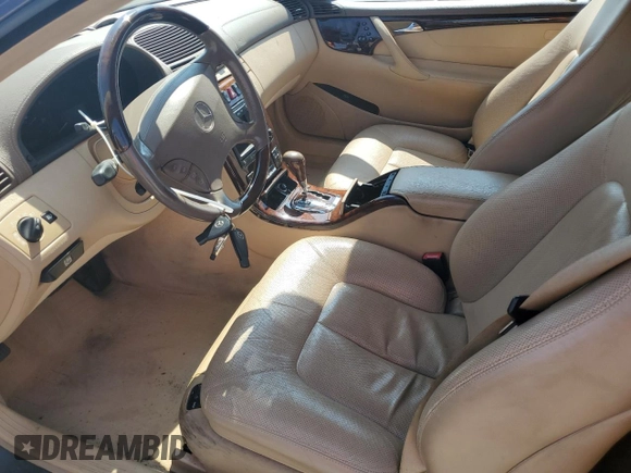 2000 Mercedes-Benz CL 500/600 z VIN WDBPJ75JXYA006219, wystawiony jako Copart lot #68355704 z przebiegiem 106 740 mil mil oraz Szkoda całkowita • Salvage title. Historia ofert i sprzedaży dostępna na DreamBid. Obrazek 7.