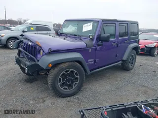 2018 Jeep Wrangler JK Unlimited Sport S with VIN 1C4BJWDG8JL828832, listed as a IAAI auction lot 41785365 with NaN miles. Bid and sale history available at carsss.com. Image 17.