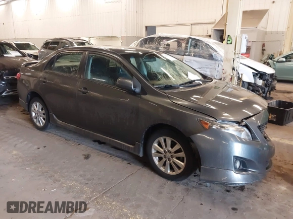 2010 Toyota Corolla with VIN 2T1BU4EE8AC510757, listed as a IAAI auction lot 41589152 with 164,857 mi miles. Bid and sale history available at carsss.com. Image 1.