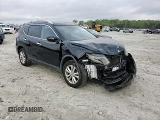 2015 Nissan Rogue SV with VIN KNMAT2MT5FP527379, listed as a Copart auction lot 51789225 with 166,035 mi miles and Salvage Title. Bid and sale history available at carsss.com. Image 12.