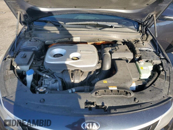 2020 Kia Optima Hybrid EX with VIN KNAGU4LE2L5041025, listed as a Copart auction lot 46297275 with 116,508 mi miles and Salvage Title. Bid and sale history available at carsss.com. Image 12.