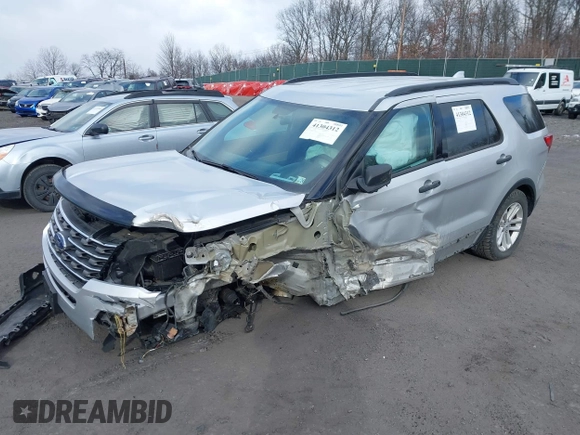 2017 Ford Explorer with VIN 1FM5K8B84HGC56206, listed as a IAAI auction lot 41304312 with Not Provided miles and . Bid and sale history available at DreamBid. Image 2.