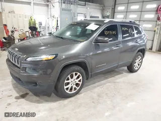 2014 Jeep Cherokee Latitude with VIN 1C4PJMCB3EW228045, listed as a IAAI auction lot 42035365 with 173,226 mi miles. Bid and sale history available at carsss.com. Image 17.