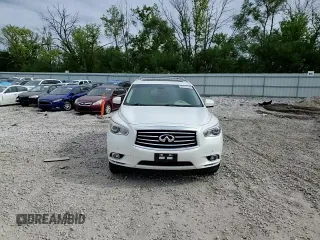2014 Infiniti QX60 with VIN 5N1AL0MM9EC520157, listed as a Copart auction lot 57418595 with 156,534 mi miles and Clean title. Bid and sale history available at DreamBid. Image 14.
