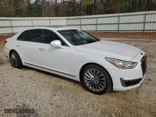 2017 Genesis G90 5.0L Ultimate with VIN KMHG54JH1HU020365, listed as a Copart auction lot 47072395 with 33,851 mi miles and Salvage Title. Bid and sale history available at carsss.com. Image 4.