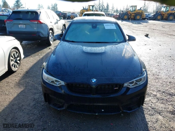 2015 BMW M3 with VIN WBS3C9C5XFP804962, listed as a IAAI auction lot 41862128 with 88,948 mi miles. Bid and sale history available at carsss.com. Image 12.