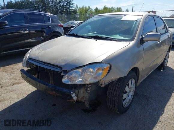 2004 Toyota Corolla CE with VIN 1NXBR32E24Z288154, listed as a IAAI auction lot 42073969 with 226,820 mi miles. Bid and sale history available at carsss.com. Image 6.