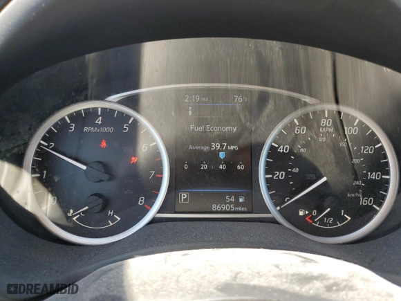 2019 Nissan Sentra S with VIN 3N1AB7AP0KY359394, listed as a Copart auction lot 50568515 with 86,905 mi miles and Salvage Title. Bid and sale history available at carsss.com. Image 9.