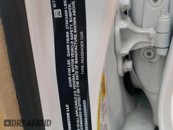 2018 Karma Revero z VIN 50GK41SA6JA000009, wystawiony jako Copart lot #72961994 z przebiegiem 59 625 mil mil oraz Szkody całkowita. Historia ofert i sprzedaży dostępna na DreamBid. Obrazek 12.