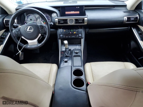2014 Lexus IS 250 with VIN JTHCF1D25E5011632, listed as a Copart auction lot 49142025 with 127,191 mi miles and Salvage Title. Bid and sale history available at carsss.com. Image 8.