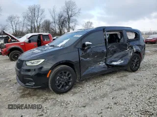 2021 Chrysler Pacifica Limited z VIN 2C4RC3GGXMR603651, wystawiony jako Copart lot #87442164 z przebiegiem 65 166 mil mil oraz Szkoda całkowita • Salvage title. Historia ofert i sprzedaży dostępna na DreamBid. Obrazek 1.