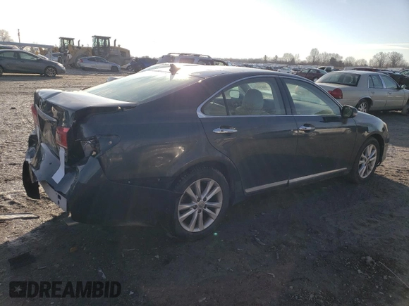 2011 Lexus ES with VIN JTHBK1EGXB2460268, listed as a Copart auction lot 45164405 with 138,896 mi miles and Salvage Title. Bid and sale history available at carsss.com. Image 3.