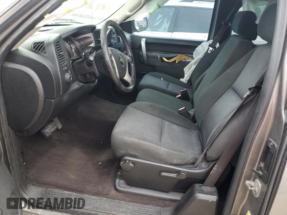 2013 Chevrolet Silverado 1500 LT with VIN 1GCRCSEA1DZ221345, listed as a Copart auction lot 50172095 with Not Provided miles and Salvage Title. Bid and sale history available at DreamBid. Image 7.