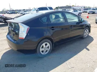 2010 Toyota Prius II with VIN JTDKN3DU5A5160372, listed as a IAAI auction lot 41901630 with 228,617 mi miles. Bid and sale history available at carsss.com. Image 4.