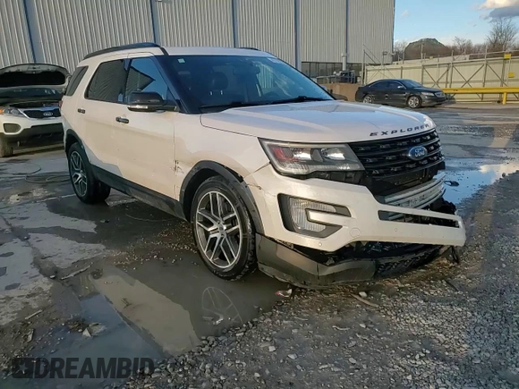 2017 Ford Explorer Sport with VIN 1FM5K8GT5HGE28224, listed as a Copart auction lot 47122765 with 125,506 mi miles and Non Repairable. Bid and sale history available at carsss.com. Image 14.