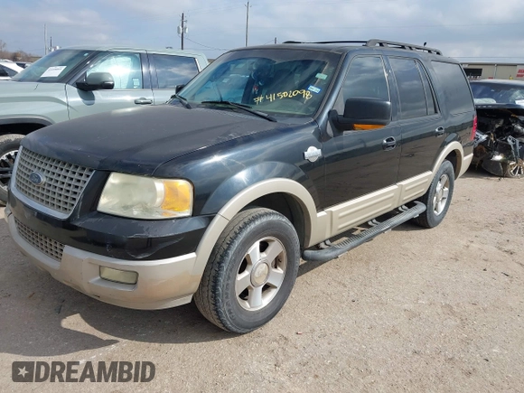 2006 Ford Expedition Eddie Bauer with VIN 1FMFU17506LA34674, listed as a IAAI auction lot 41502098 with 242,828 mi miles. Bid and sale history available at carsss.com. Image 2.
