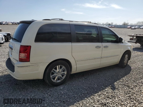 2010 Chrysler Town & Country Limited with VIN 2A4RR6DX4AR133966, listed as a Copart auction lot 51461885 with 172,482 mi miles and Salvage Title. Bid and sale history available at carsss.com. Image 3.