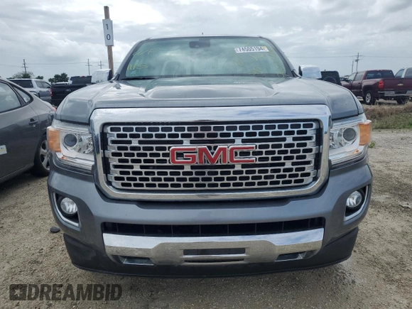 2019 GMC Canyon 2WD Denali with VIN 1GTG5EEN9K1195501, listed as a Copart auction lot 74505194 with 8,491 mi miles and Non Repairable. Bid and sale history available at carsss.com. Image 5.