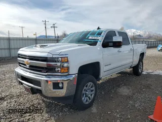 2019 Chevrolet Silverado 3500HD LTZ with VIN 1GC4KXCY3KF254744, listed as a Copart auction lot 79970184 with 101,802 mi miles and Salvage Title. Bid and sale history available at carsss.com. Image 1.