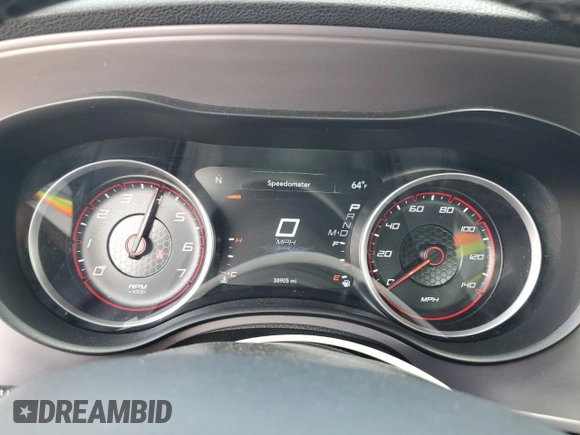 2023 Dodge Charger SXT with VIN 2C3CDXBG2PH564361, listed as a Copart auction lot 54661525 with 38,905 mi miles and Salvage Title. Bid and sale history available at DreamBid. Image 9.
