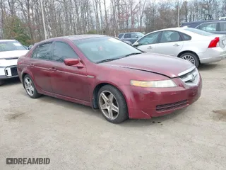 2005 Acura TL with VIN 19UUA66205A021637, listed as a IAAI auction lot 41827412 with 228,904 mi miles. Bid and sale history available at carsss.com. Image 1.