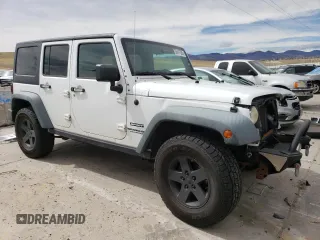 2011 Jeep Wrangler Unlimited Sport with VIN 1J4BA3H13BL637724, listed as a Copart auction lot 50417595 with 145,498 mi miles and Salvage Title. Bid and sale history available at carsss.com. Image 4.