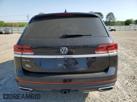 2021 Volkswagen Atlas SE z VIN 1V2JR2CA2MC555416, wystawiony jako Copart lot #53182915 z przebiegiem 96 268 mil mil oraz Szkoda całkowita • Salvage title. Historia ofert i sprzedaży dostępna na DreamBid. Obrazek 6.