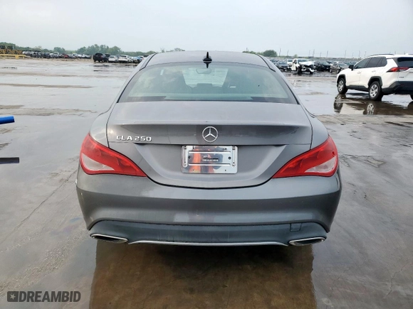 2018 Mercedes-Benz CLA with VIN WDDSJ4EB8JN527222, listed as a Copart auction lot 51332575 with 73,759 mi miles and Salvage Title. Bid and sale history available at carsss.com. Image 6.