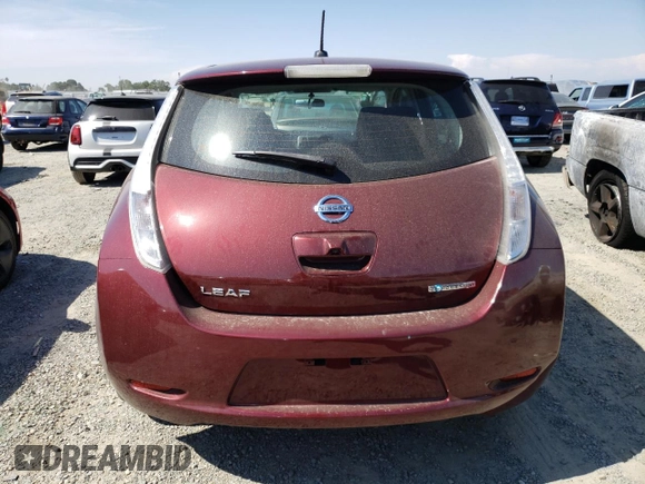 2017 Nissan LEAF SL with VIN 1N4BZ0CPXHC307411, listed as a Copart auction lot 57382653 with 48,872 mi miles. Bid and sale history available at carsss.com. Image 6.