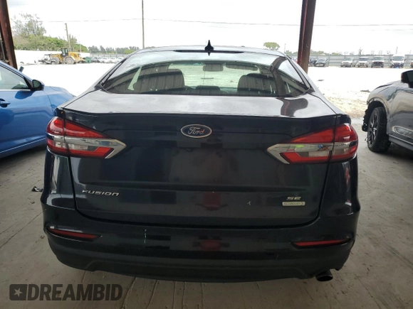 2020 Ford Fusion SE с VIN 3FA6P0HD5LR161189, выставлен на аукционе Copart как лот 62369585 с пробегом 100 440 миль миль и Списание • Salvage title. История ставок и продаж доступна на DreamBid. Изображение 6.