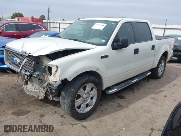 2008 Ford F-150 XLT z VIN 1FTPW12V08KD81067, wystawiony jako IAAI lot #41575888 z przebiegiem 137 715 mil mil oraz . Historia ofert i sprzedaży dostępna na DreamBid. Obrazek 18.