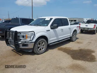 2018 Ford F-150 XL with VIN 1FTEW1E59JKF84452, listed as a IAAI auction lot 42175251 with 161,952 mi miles and . Bid and sale history available at carsss.com. Image 2.