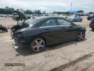 2014 Mercedes-Benz CLA 250 with VIN WDDSJ4EB5EN159975, listed as a Copart auction lot 60390585 with 86,166 mi miles and Salvage title. Bid and sale history available at DreamBid. Image 3.