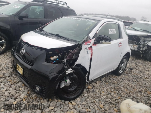 2013 Scion iQ with VIN JTNJJXB09DJ025885, listed as a Copart auction lot 45406845 with 63,679 mi miles and Salvage title. Bid and sale history available at DreamBid. Image 1.