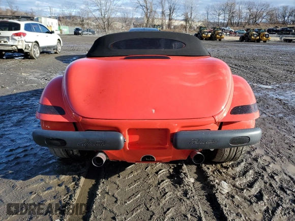 2000 Plymouth Prowler z VIN 1P3EW65GXYV605039, wystawiony jako Copart lot #86871634 z przebiegiem 33 584 mil mil oraz Szkody całkowita. Historia ofert i sprzedaży dostępna na DreamBid. Obrazek 6.
