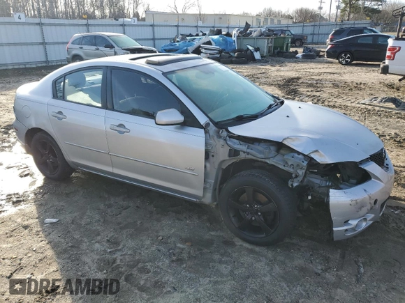 2006 Mazda 3 s with VIN JM1BK123261444211, listed as a Copart auction lot 42774095 with Not Provided miles and Salvage Title. Bid and sale history available at DreamBid. Image 4.