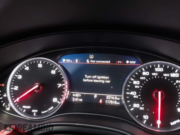 2016 Audi A6 Premium Plus z VIN WAUGFAFCXGN104249, wystawiony jako IAAI lot #41631393 z przebiegiem 117 516 mil mil oraz . Historia ofert i sprzedaży dostępna na DreamBid. Obrazek 7.