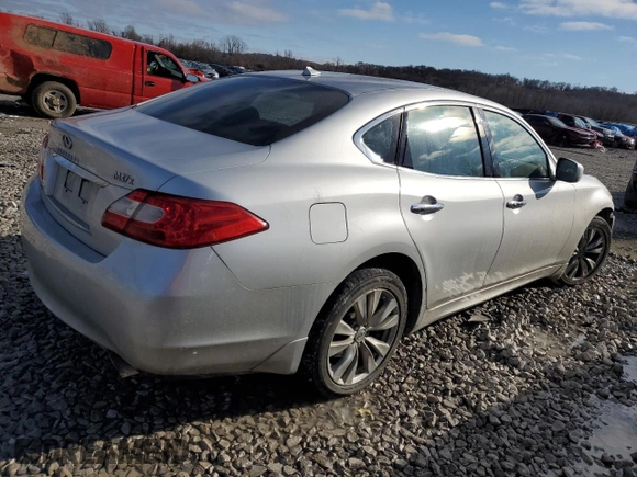 2012 Infiniti M37 with VIN JN1BY1ARXCM392666, listed as a Copart auction lot 84097844 with 226,983 mi miles and Salvage Title. Bid and sale history available at carsss.com. Image 3.