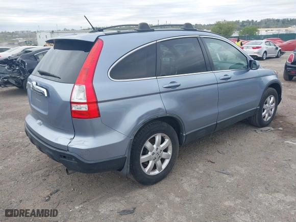 2007 Honda CR-V EX-L with VIN JHLRE48727C041226, listed as a IAAI auction lot 42087233 with 133,305 mi miles. Bid and sale history available at carsss.com. Image 4.