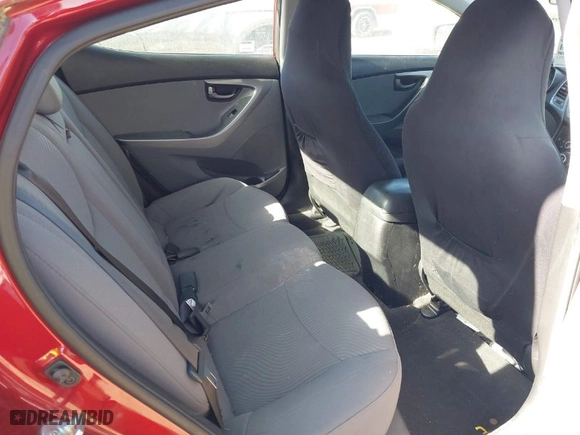 2014 Hyundai Elantra Limited with VIN 5NPDH4AE7EH480754, listed as a IAAI auction lot 40655335 with 125,162 mi miles. Bid and sale history available at carsss.com. Image 8.