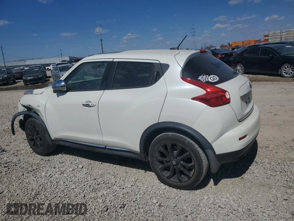 2013 Nissan Juke SL with VIN JN8AF5MV5DT217011, listed as a Copart auction lot 50790015 with 122,265 mi miles and Salvage Title. Bid and sale history available at carsss.com. Image 2.