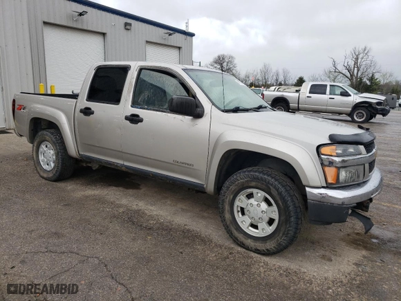 2005 Chevrolet Colorado 1SC LS Z85 with VIN 1GCDT136558189395, listed as a Copart auction lot 47774525 with 168,215 mi miles and Salvage Title. Bid and sale history available at carsss.com. Image 4.