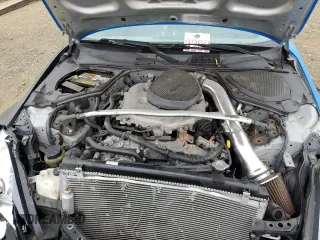 2005 Nissan 350Z with VIN JN1AZ34D25M607805, listed as a Copart auction lot 72138724 with 64,696 mi miles and Salvage Title. Bid and sale history available at carsss.com. Image 11.