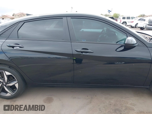 2023 Hyundai Elantra SEL with VIN KMHLS4AGXPU624963, listed as a IAAI auction lot 41947452 with 22,044 mi miles and . Bid and sale history available at DreamBid. Image 13.