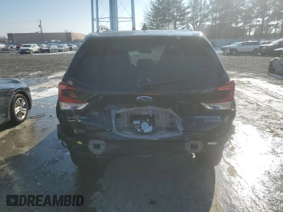 2023 Subaru Forester Touring with VIN JF2SKARC1PH508576, listed as a Copart auction lot 88640985 with 18,452 mi miles and Salvage Title. Bid and sale history available at carsss.com. Image 6.
