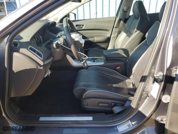 2019 Acura TLX w/Advance Pkg with VIN 19UUB3F84KA001323, listed as a Copart auction lot 76059804 with 32,407 mi miles and Salvage Title. Bid and sale history available at carsss.com. Image 7.