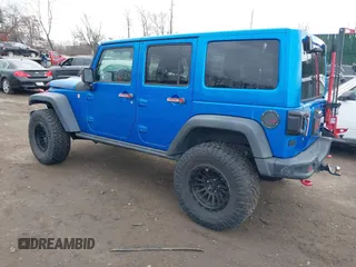 2016 Jeep Wrangler Unlimited Rubicon with VIN 1C4BJWFG2GL192074, listed as a IAAI auction lot 41598861 with 70,000 mi miles and . Bid and sale history available at DreamBid. Image 3.