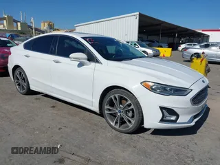 2020 Ford Fusion Titanium with VIN 3FA6P0D93LR151357, listed as a IAAI auction lot 42515643 with 70,231 mi miles and . Bid and sale history available at DreamBid. Image 1.