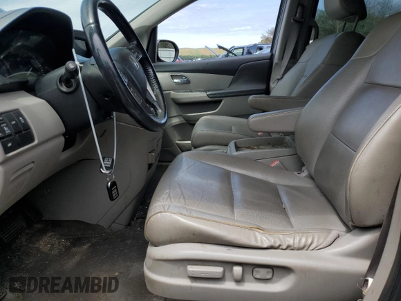 2014 Honda Odyssey EX-L with VIN 5FNRL5H68EB115720, listed as a Copart auction lot 62910725 with 132,254 mi miles and Clean title. Bid and sale history available at DreamBid. Image 7.